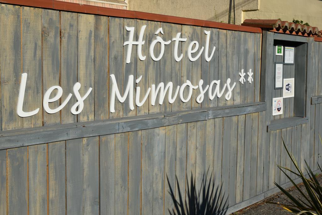ארגלס-סור-מר Hotel Les Mimosas מראה חיצוני תמונה